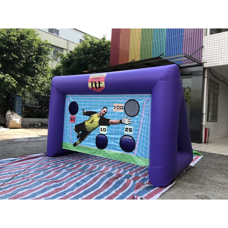 Inflatable football shooting frame-3.5x2x2.2m
