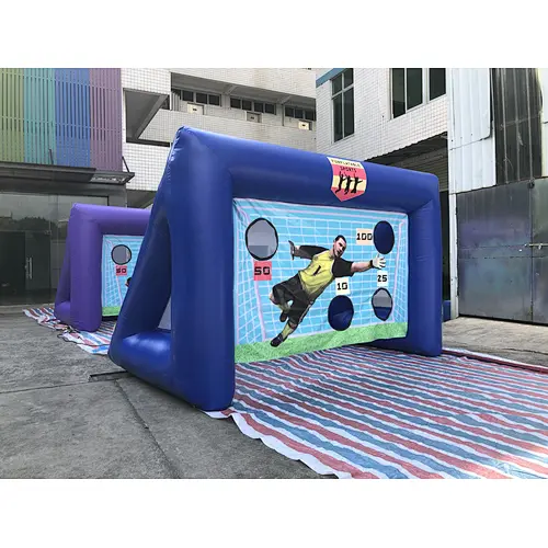 Inflatable football shooting frame-3.5x2x2.2m