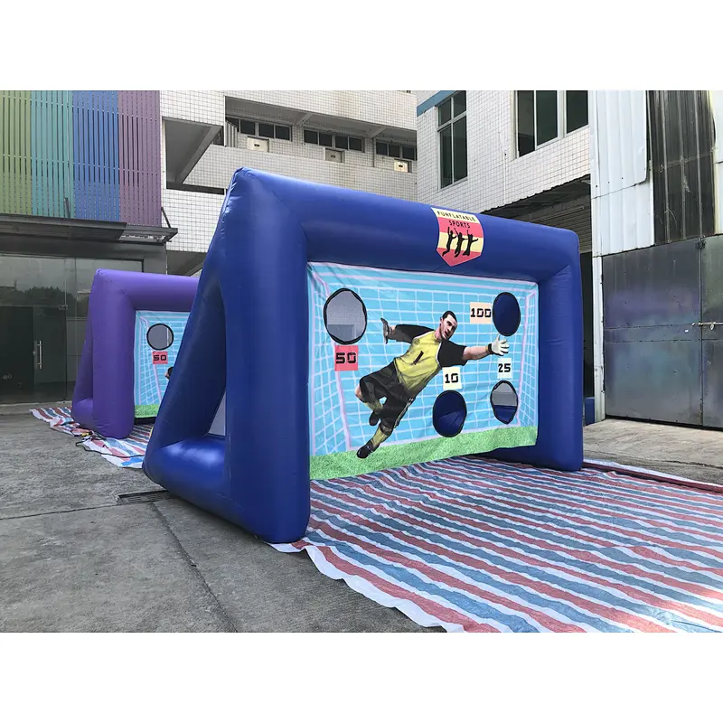 Inflatable football shooting frame-3.5x2x2.2m