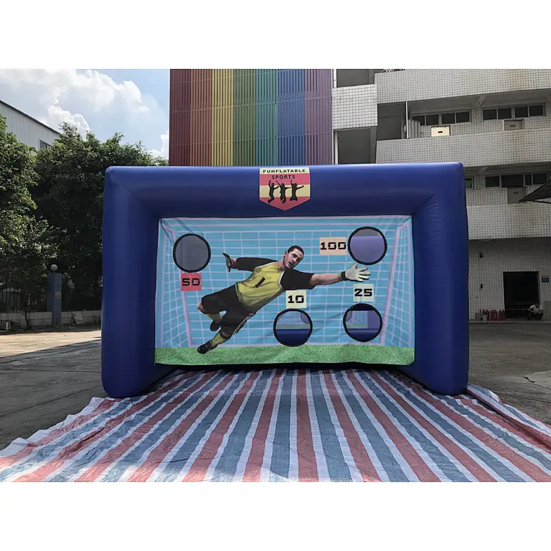 Inflatable football shooting frame-3.5x2x2.2m