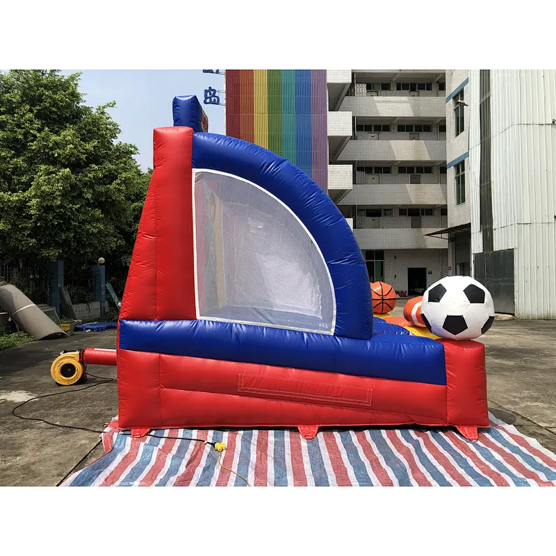 Inflatable pitching and shooting four in one-5.5x3.5x3m