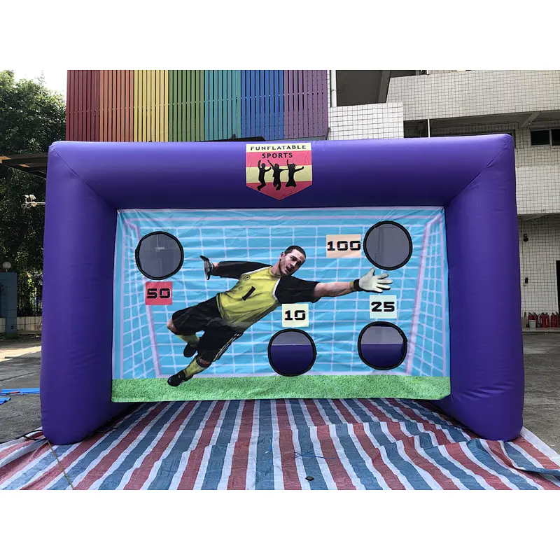 Inflatable football shooting frame-3.5x2x2.2m