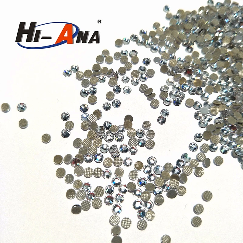 hi-ana rhinestone1 Custom made print logo Beautiful iron on rhinestone