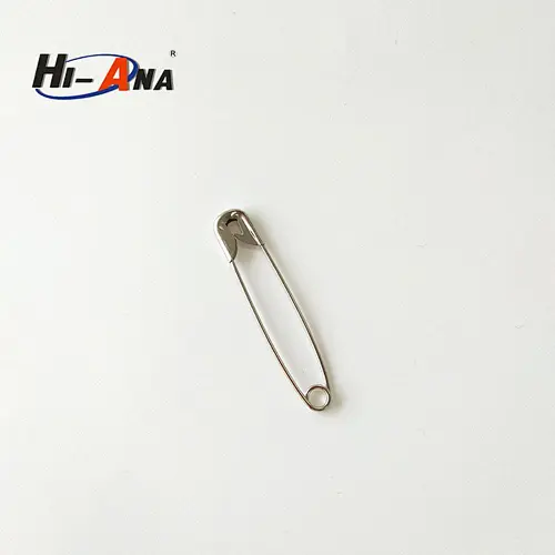 Wholesale 00 Nickle Free Silver Metal Steel Safety Pin