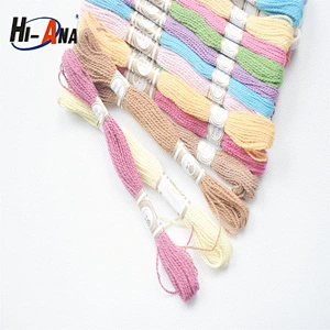 hi-ana thread1 Top quality control High tenacity dmc cross stitch thread