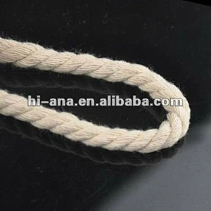 multi colored cotton cord dia:6mm