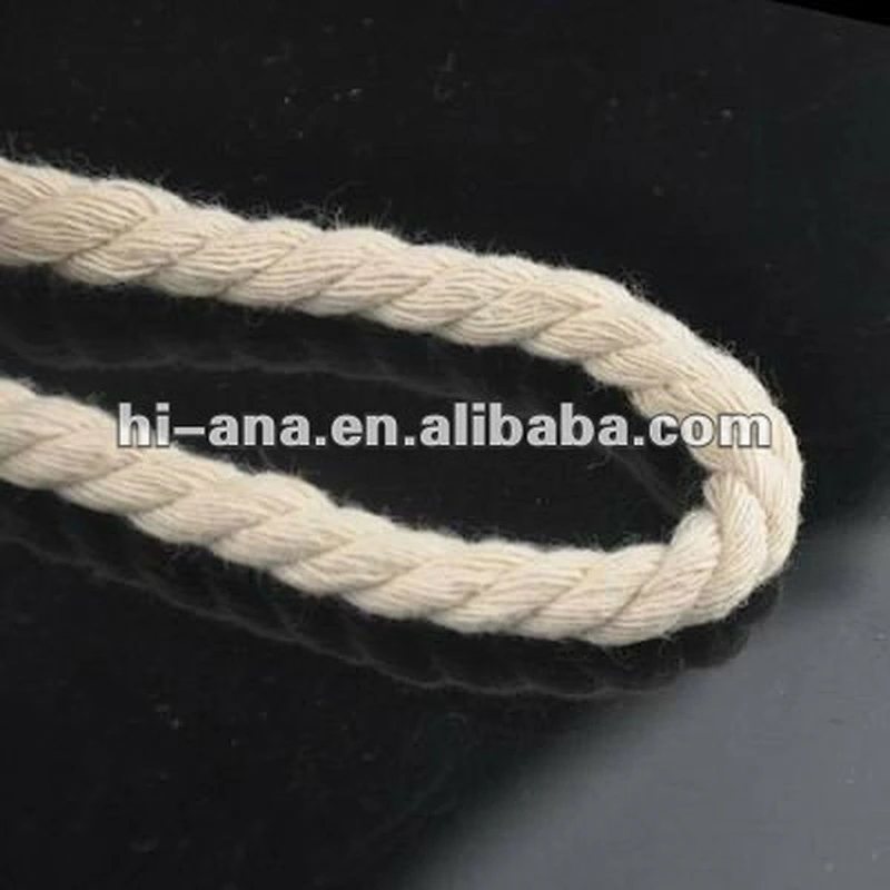 multi colored cotton cord dia:6mm