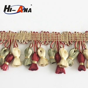 hi-ana trim1 Accept custom top quality customisation Beautiful bullion fringe wholesale