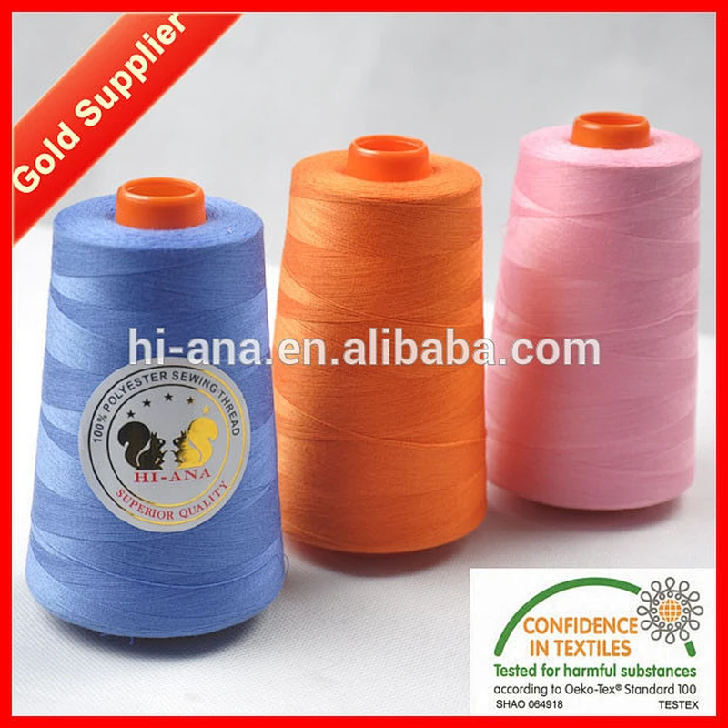 Cheap 100% Spun Polyester Thread 40/2