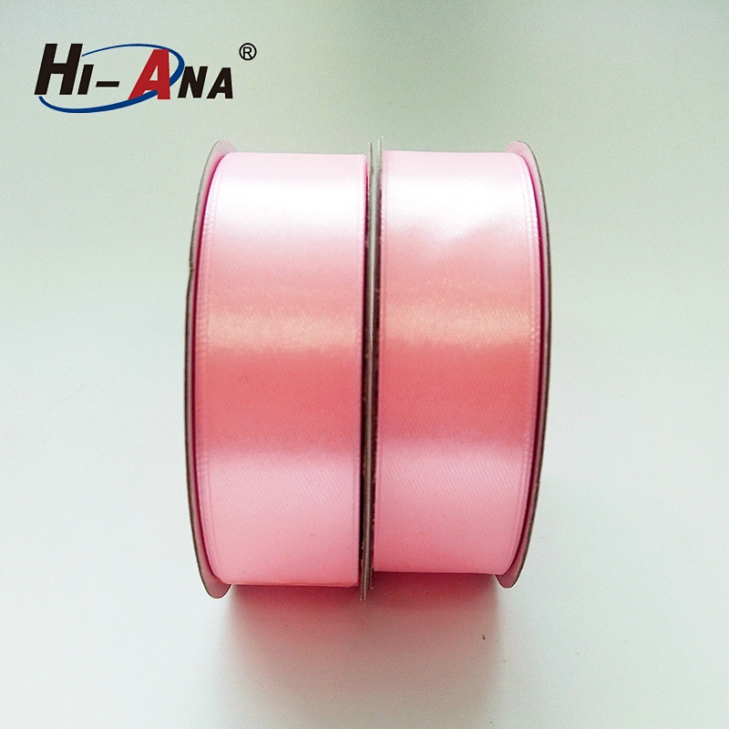 Rapid and efficient cooperation Top quality rainbow satin ribbon