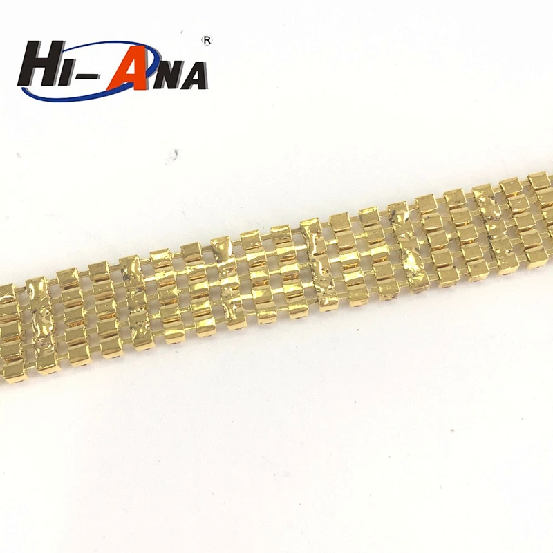 Our factories 20 years'experience Sparkly colour rhinestone cup chain