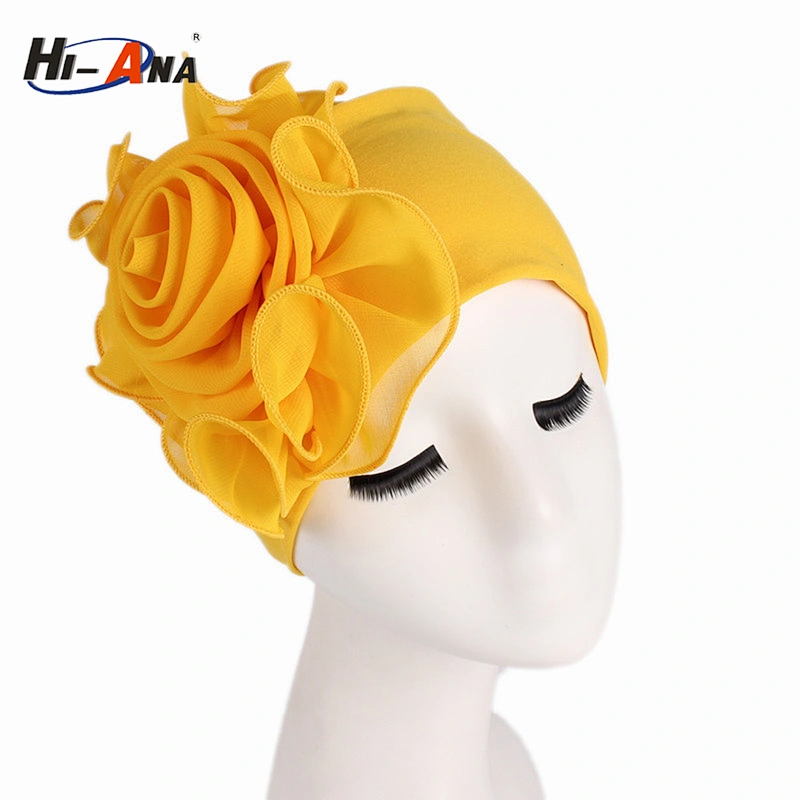 wholesale 2018 New trade two-tone braided head cap India turban hat for women