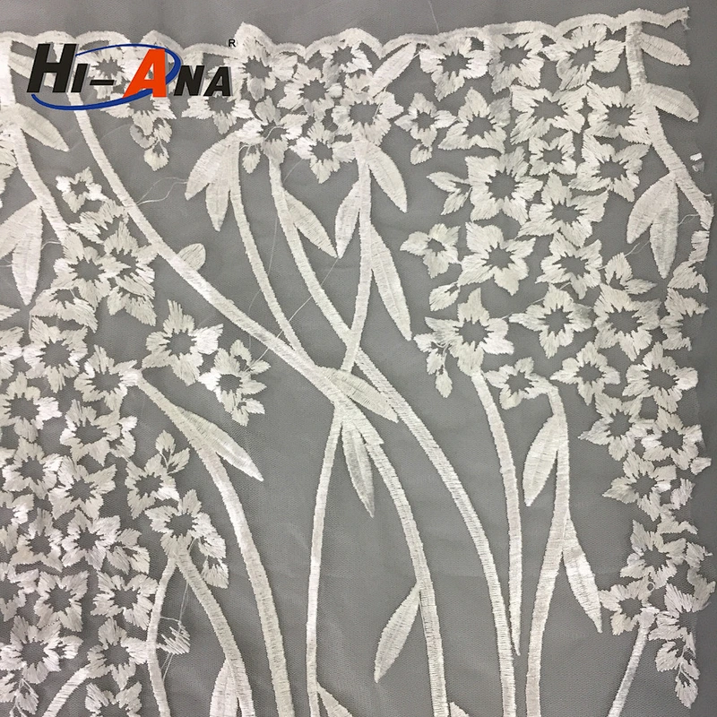 hi-ana lace3 20 new styles monthly Fashionable best sell white cord lace fabric