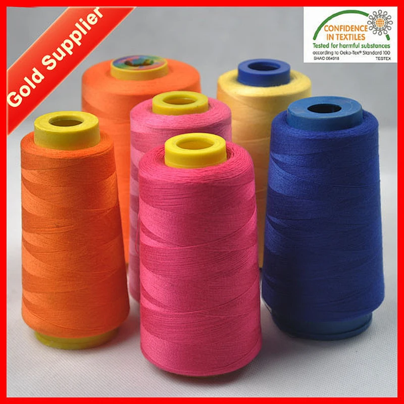 Fancy 100% Polyester Spun Thread 40/3