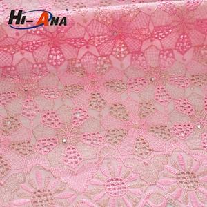 Nylon Spandex lace fabric
