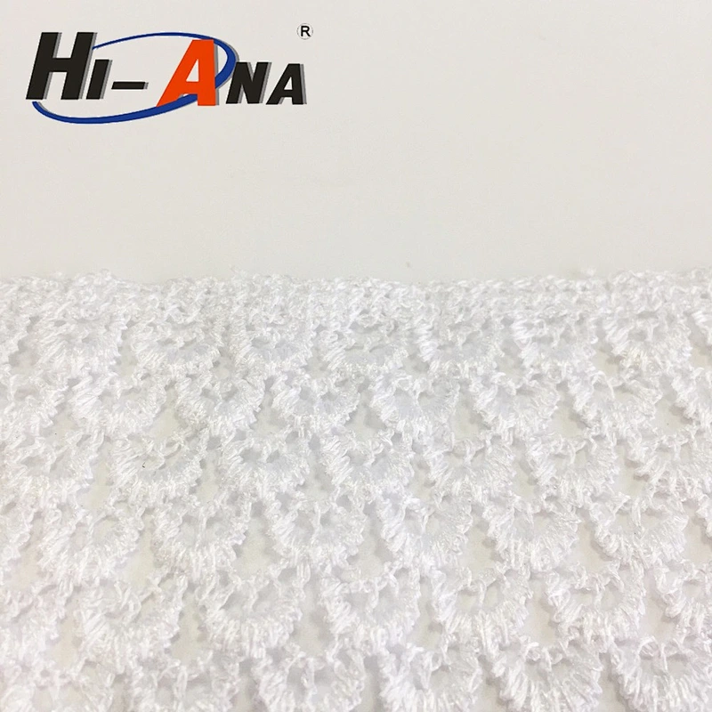 hi-ana lace3 Know different market style Hot sale polyester lace trim