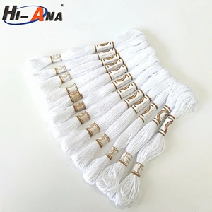 20 QC staffs ensure the quality multi color pearl cotton