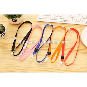 1cm plastic hook Ribbon badge lanyard lanyard gold ribbon work documents card sets with rope chest card rope
