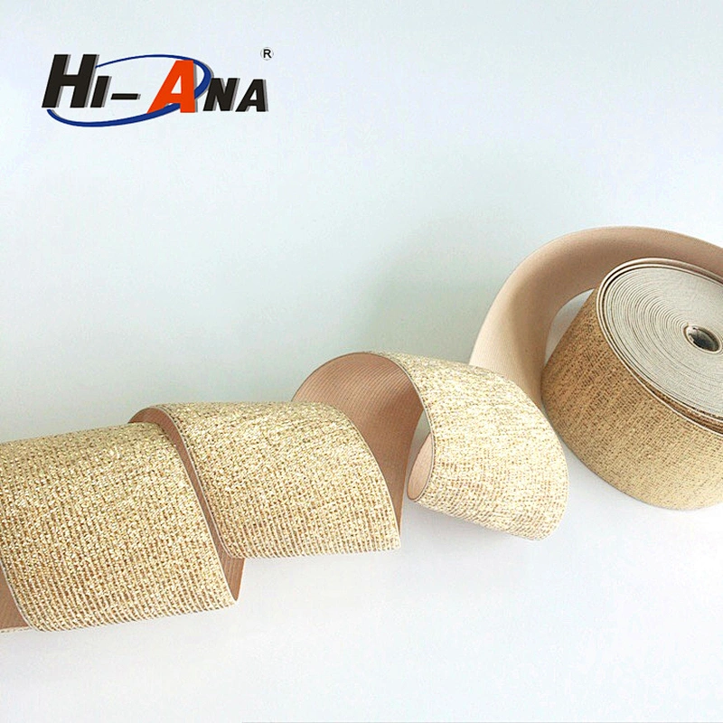 hi-ana ribbon 49 Factory custom woven elastic tape fashion elastic band