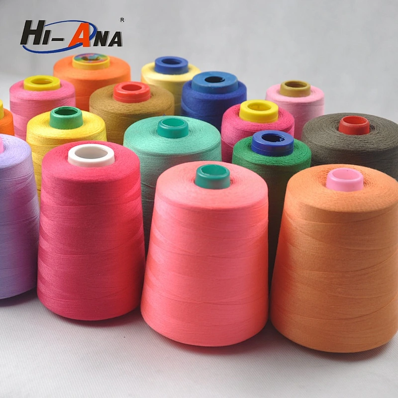 hiana thread2 SGS certufucation 40/2 polyester sewing thread Manufacturers