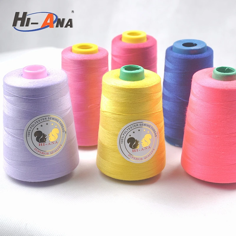 More 6 Years no complaint Cheap color industrial sewing machine thread