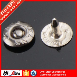 hi-ana button2 24 hours service online High and Fashion clothing rivets