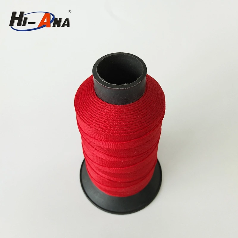 Custom made print logo Finest Quality wooly nylon serger thread