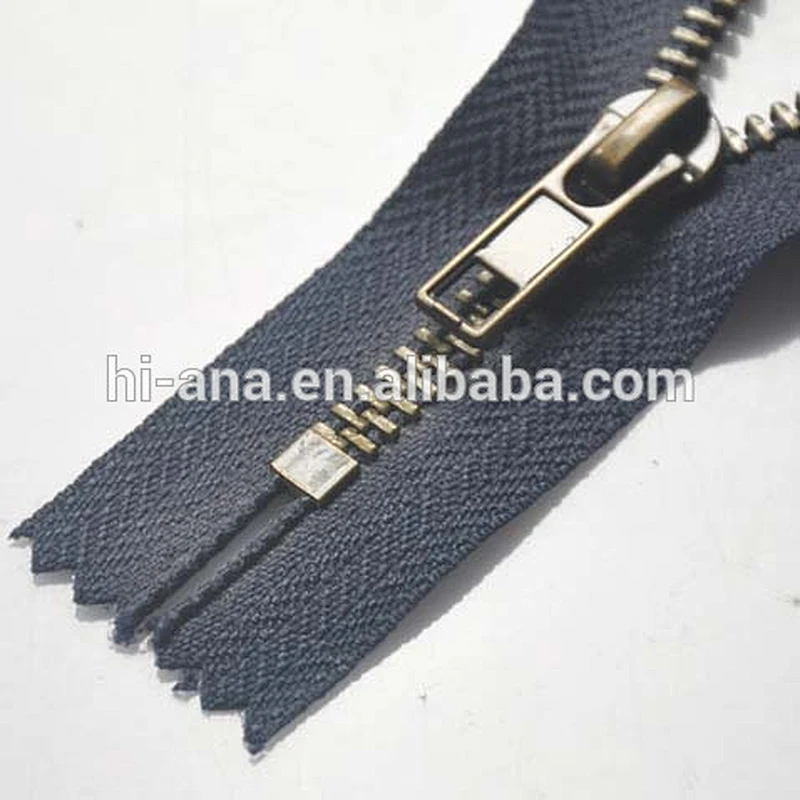 Brass 5 Zipper C/E,A/L