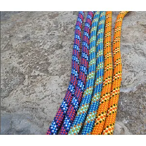 Outdoor power climbing safety rope high-altitude anti-fall insurance rope equipment