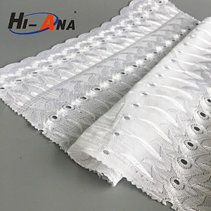 100% cotton lace fabric