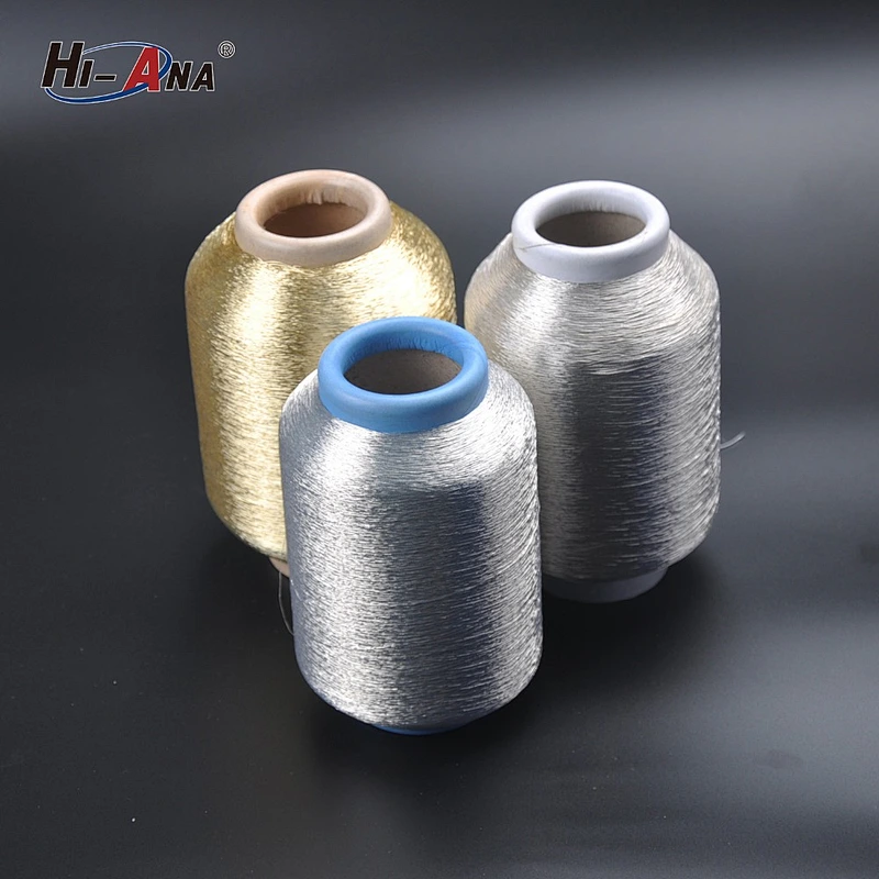 Silver Lurex Yarn for Knitting