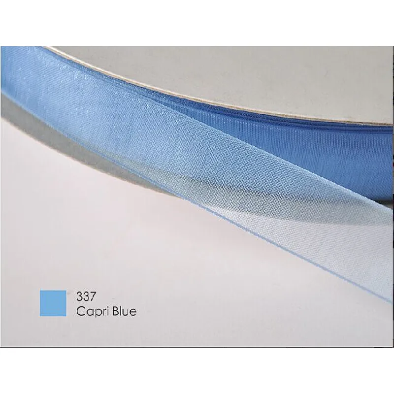 hi-ana ribbon 105 Most popular silk wired sheer organza ribbon for parties decoration