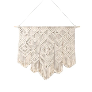 HI-ANA 2018 Pure Cotton thread Made Wall Hanging Macrame Curtains
