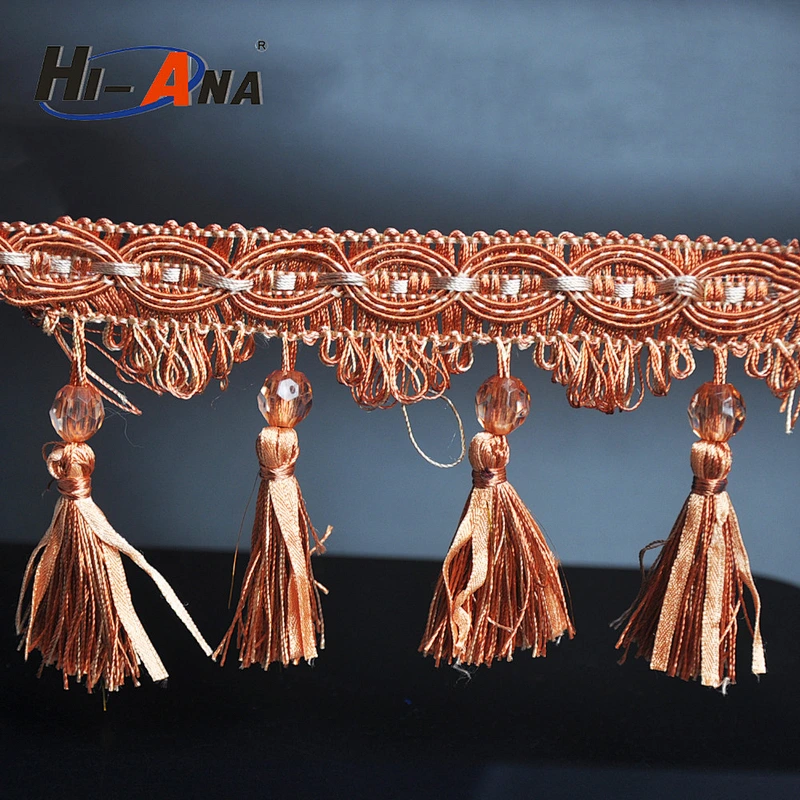 hi-ana trim3 Accept OEM new products team High fashion chainette fringe
