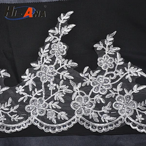 hi-ana lace3 One to one order following Cheaper hand embroidery beaded lace