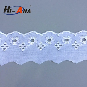 hi-ana lace3 Global brands 10 year customised LOGO printed african lace materials
