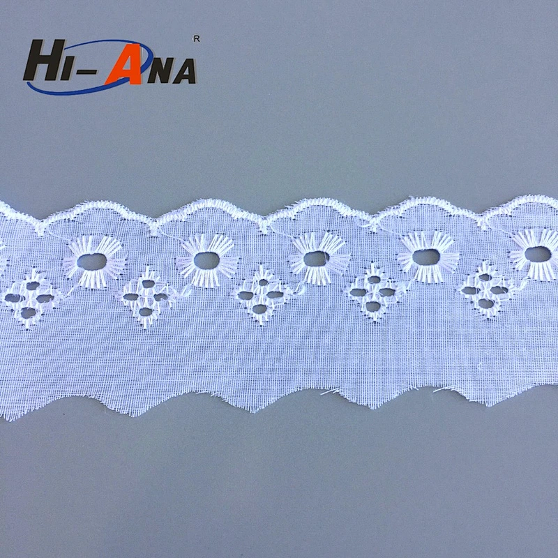 hi-ana lace3 Global brands 10 year customised LOGO printed african lace materials