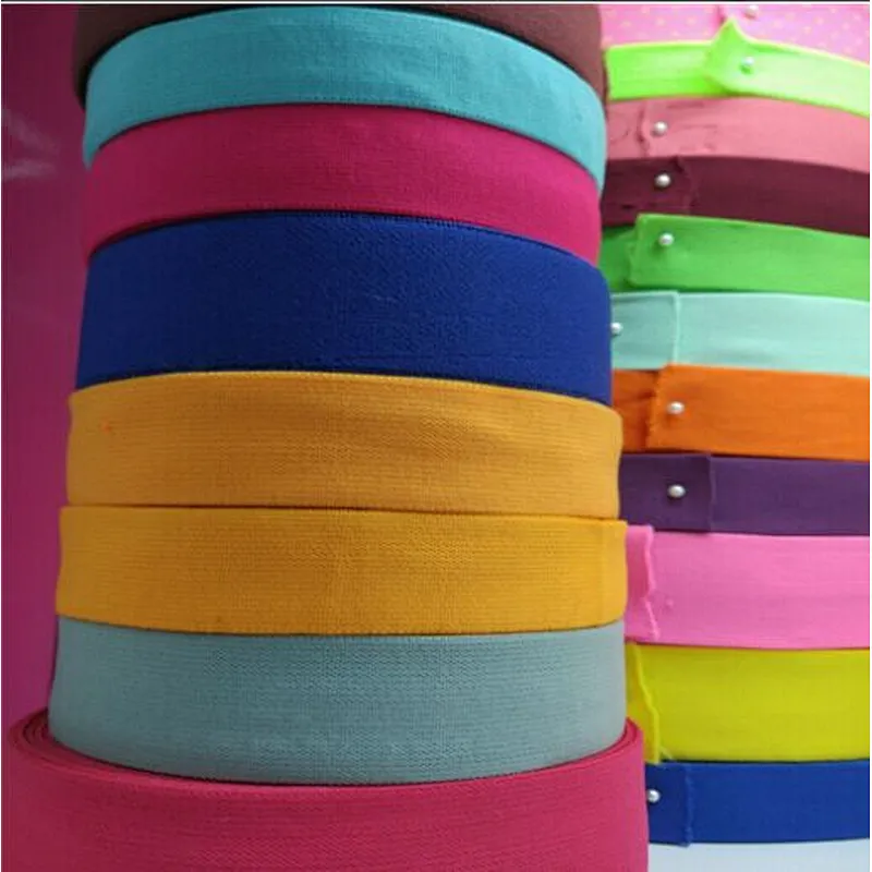 hi-ana ribbon 135 Wholesale wide colorful elastic band/decorative bra straps