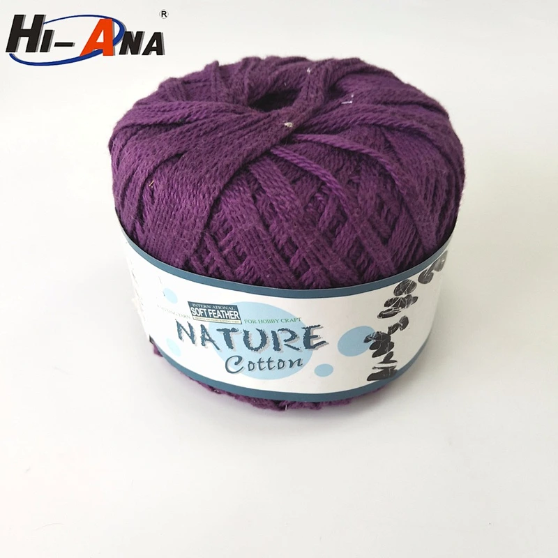 hi-ana thread3 Welcome all the orders Sew Good cotton yarn for knitting