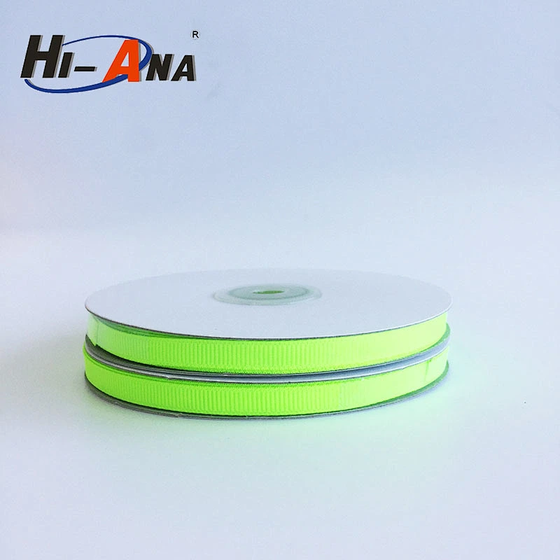 hi-ana ribbon 31 Hot Sale Merry Christmas Ribbon Colourful 3mm 100% Polyester Grosgrain Ribbon