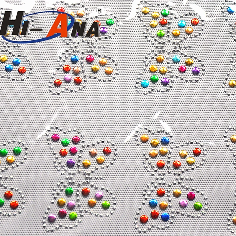 5.5 million units monthly from a 15year supplier multi color rhinestone iron on patches