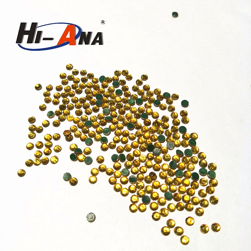One to one order following hot sale cheap glue on rhinestones