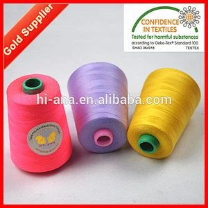 3000m 30S Colors Polyester Sewing Thread for Jeans