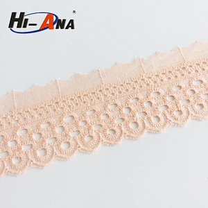 raw white cotton guipure lace