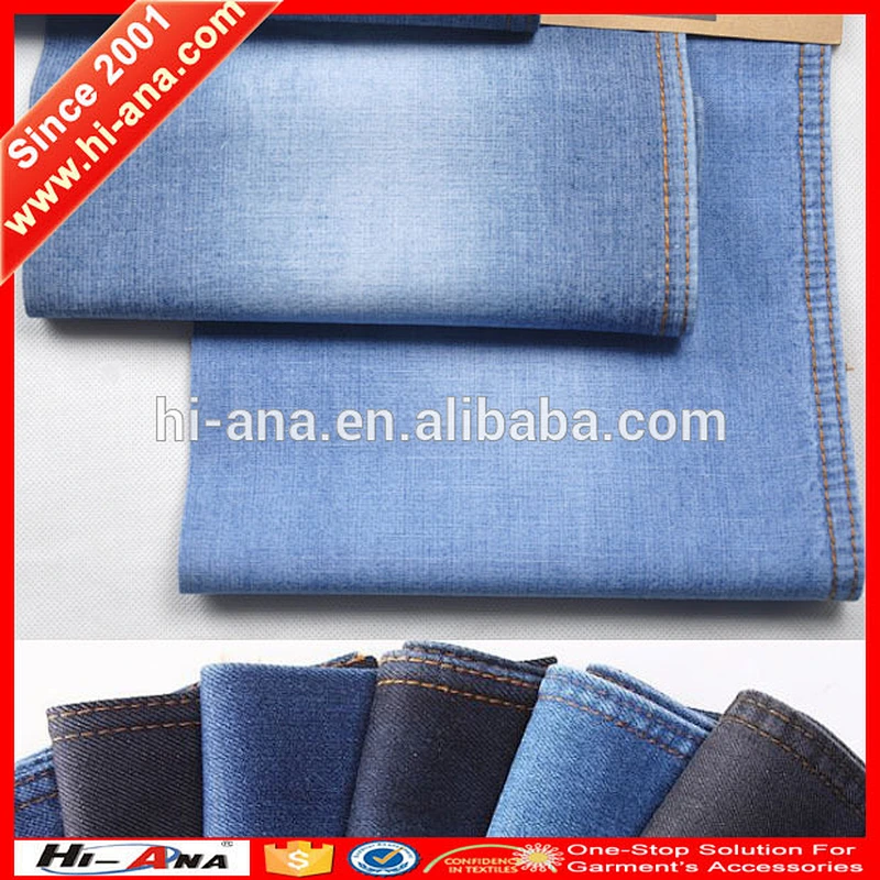 hi-ana fabric Our factories 20 years'experience 100% Cotton Denim fabric and textile