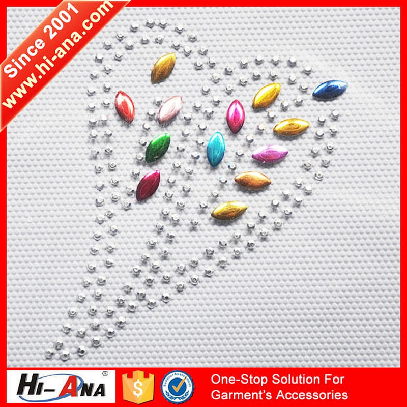 Welcome all the orders hot selling rhinestone transfers suppliers