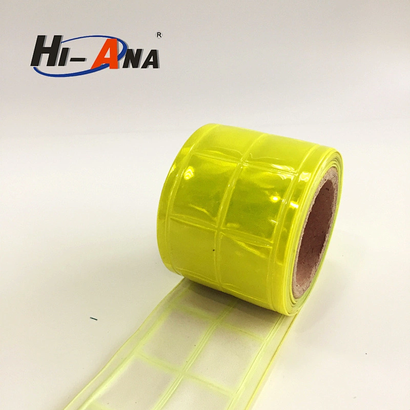 hi-ana reflective3 Trade assurance CE certificate EN ISO 20471 checkered reflective tape