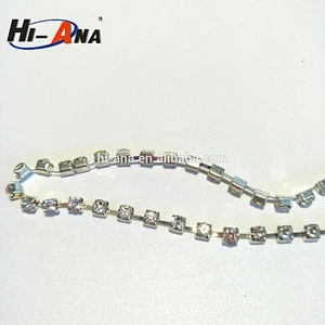 8mm rhinestone cup chain