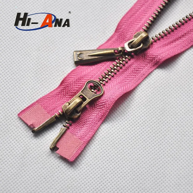 hi-ana zipper2 Welcome all the orders new style double sided zipper
