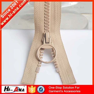 Hot products custom design colorful wholesale sbs zipper